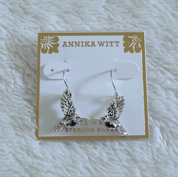 Annika Witt Silver🤍 Hummingbird🪶 Earrings - Picture 13 of 16